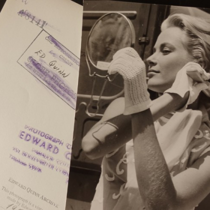 Replay available! Presentation on photographer Edward Quinn by his nephew