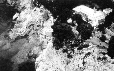 Aerial view of Villa E1027