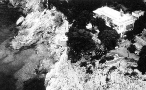 Aerial view of Villa E1027