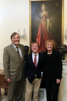 Professor Paul Monod with his son, Evan and his wife, Jan