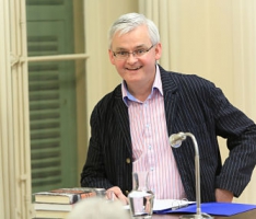 Stephen Walker during his lecture