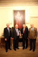 PGIL Trustee Francis O Hara _ Michael Lillis _ Prof Ronan Fanning _ Consul Pierre Joannon