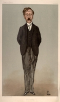 George Moore by Walter Sickert Vanity Fair January 1897