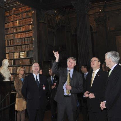 2011 State visit by HSH Prince Albert II to Ireland with Miss Charlene Wittstock