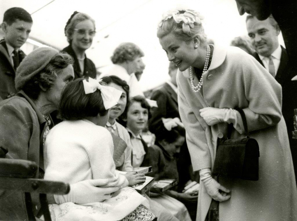 Princess Grace & Prince Rainier III official state visit to Ireland in 1961 - 24