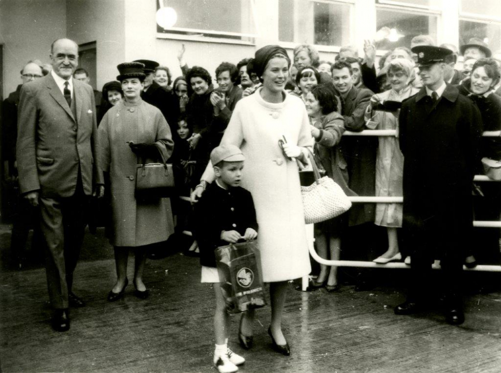 Princess Grace & Prince Rainier III official state visit to Ireland in 1961 - 18