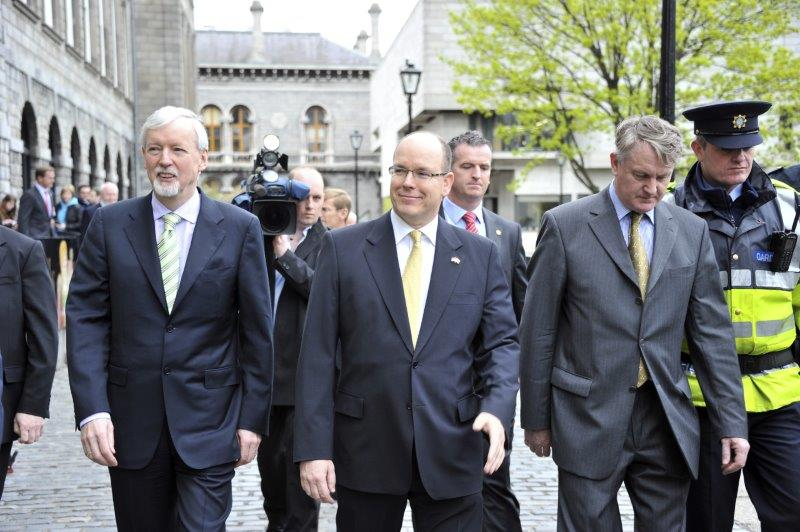 2011 State visit by HSH Prince Albert II to Ireland with Miss Charlene Wittstock - 7