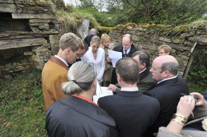 2011 State visit by HSH Prince Albert II to Ireland with Miss Charlene Wittstock - 1