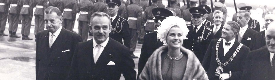 Princess Grace & Prince Rainier III official state visit to Ireland in 1961 - 6